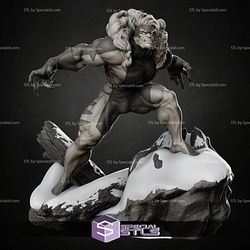 Sabretooth 3D Model Action Pose