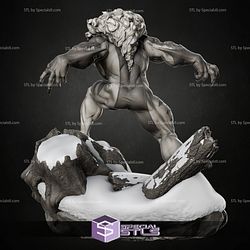 Sabretooth 3D Model Action Pose