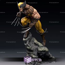Wolverine 3D Model in Action V2