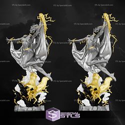 Storm 3D Model Action Pose from X-Men