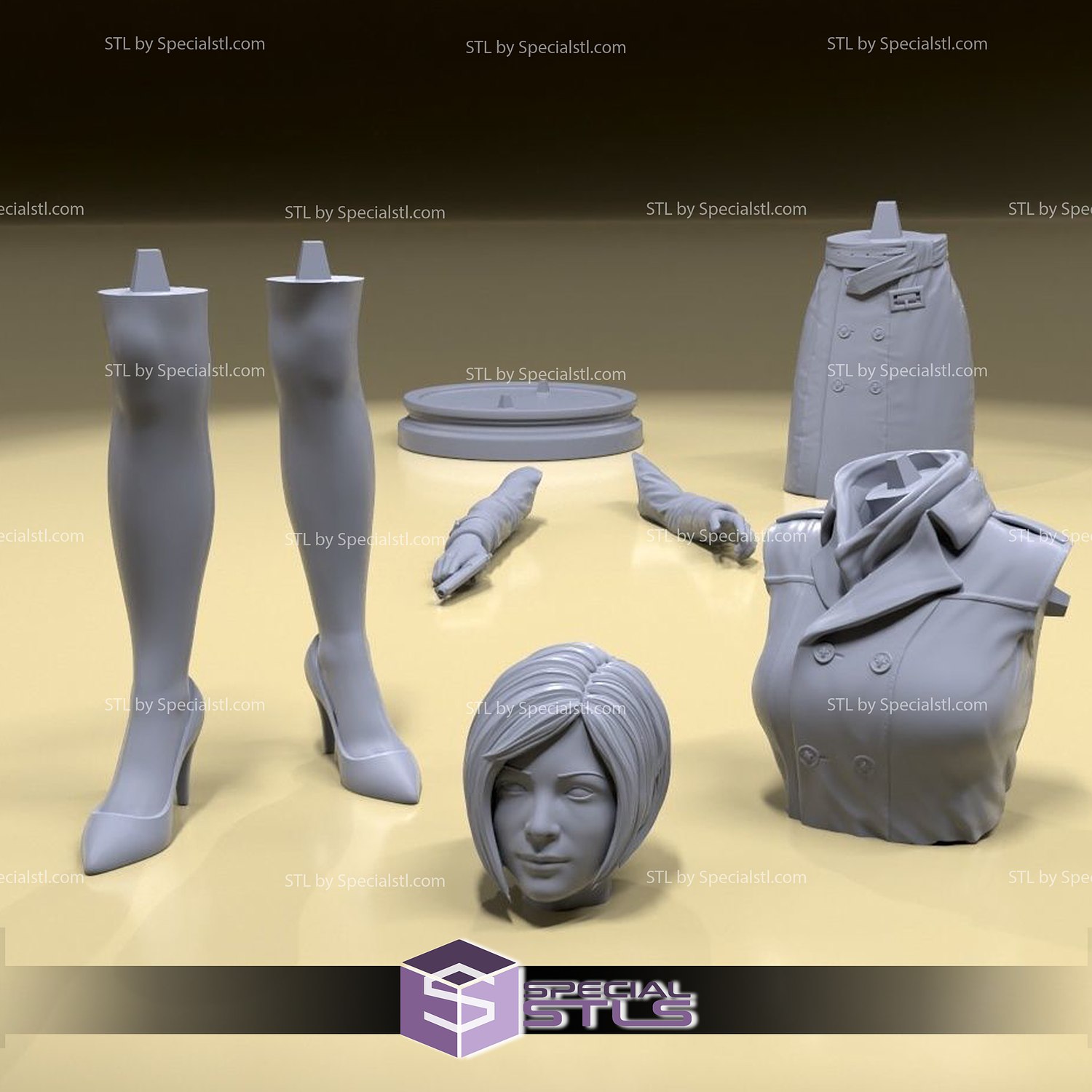 Ada Wong Collectible Edition Resident Evil 3D model 3D printable