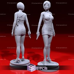 Resident Evil 2 Remake - Ada Wong 3D Print Model by qaz