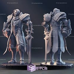 Anduin Wrynn STL Files from World of Warcraft