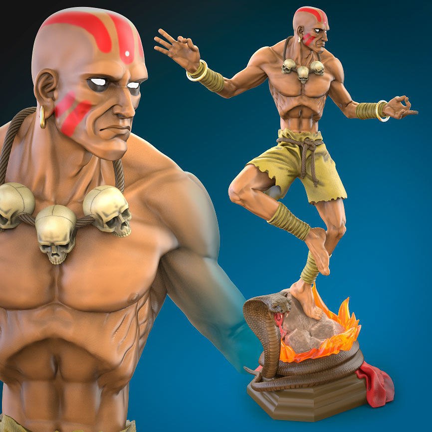 Dhalsim from Street Fighter II
