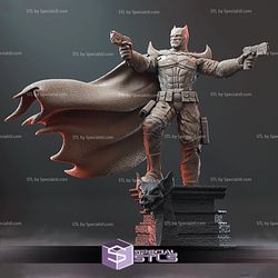 Batman Thomas Wayne STL Files with 2 Gun