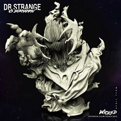 Doctor Strange vs Dormammu from Marvel