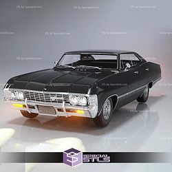 Chevrolet Impala SS 1967 STL Files