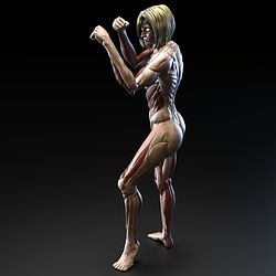 Female titan V2 from Attack on Titan