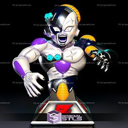 Freeza Mecha Bust STL Files