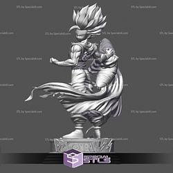 Gohan SSJ2 3D Model Teen Version from Dragonball