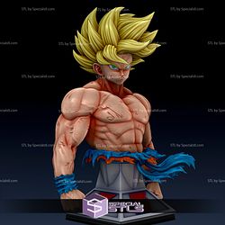 Goku Namek Bust STL Files