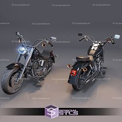 Harley-Davidson Fat Boy 1991 STL Files