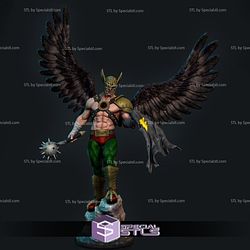 Hawkman 3D Model Standing