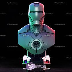 Iron Man Bust 3D Model V2