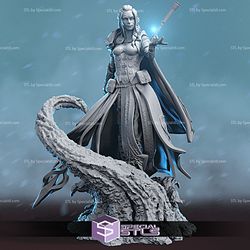 Jaina STL Files Standing World of Warcraft