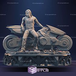 Johnny Silverhand and Motor STL Files