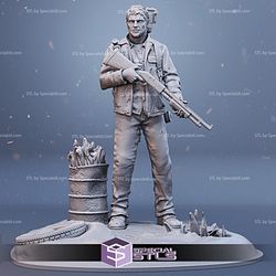 Joel STL Files Standing from The Last of Us