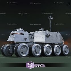 Juggernaut Turbo Tank STL Files Star Wars