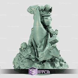 King Thor 3D Model Action Pose