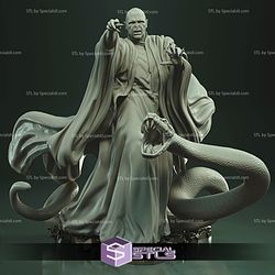 Lord Voldemort STL Files from Harry Potter