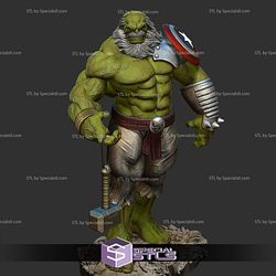 Maestro Hulk 3D Model Standing Version