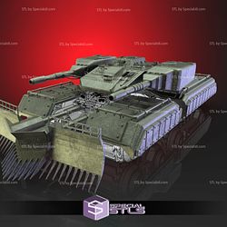 Mammoth Tank Accessories Set 1 STL Files