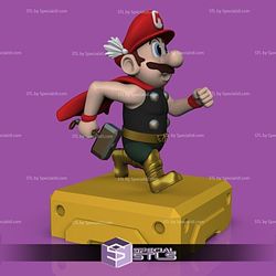 Mario Thor 3D Model Fanart