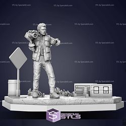 Marty McFly STL Files Standing
