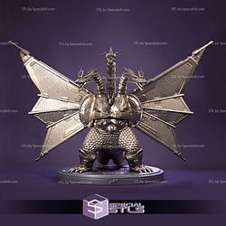 Mecha-King Ghidorah STL Files