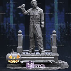 Michael Myers STL Files Standing