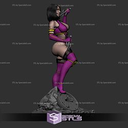 Mileena NSFW 3D Model Standing