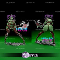 NSFW Collection - Orc Girl 3D Model