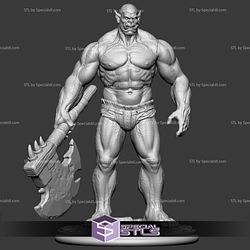 Orc STL Files Standing