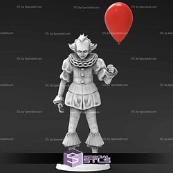 Pennywise STL Files Standing