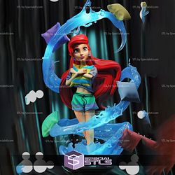 Princess Ariel Cute STL Files