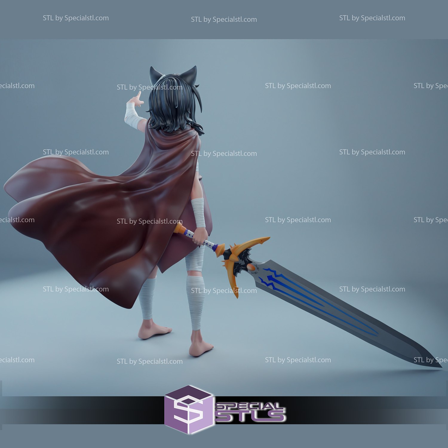 STL file Fran - Tensei Shitara Ken Deshita (Reincarnated as a Sword) 🗡️・3D  printer design to download・Cults