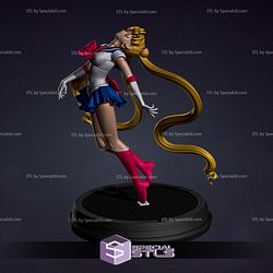 Sailor Moon STL Files Flying