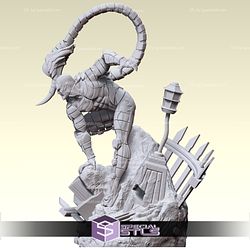 Scorpion 3D Model from Marvel in Action