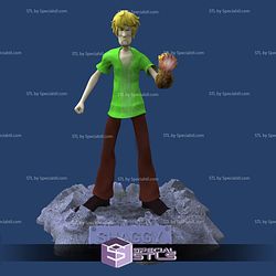 Shaggy 3D Model from Scooby Doo with Infinity Gauntlet