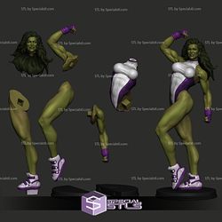 She Hulk Gym STL Files V2