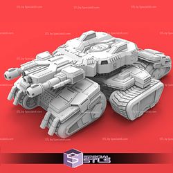 Siege Tank Starcraft STL Files