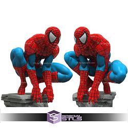 Spiderman Classic STL Files Suit Sitting