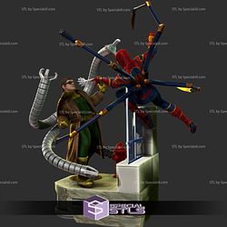 Spiderman vs Doctor Octopus STL Files