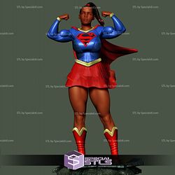 Super Girl Black STL Files