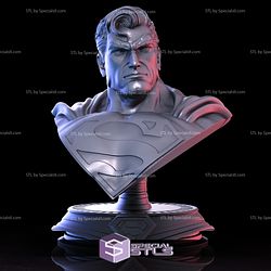 Superman Bust 3D Model V2