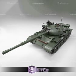 T-62 Tank STL Files
