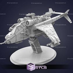 Valkyrie Helicopter STL Files