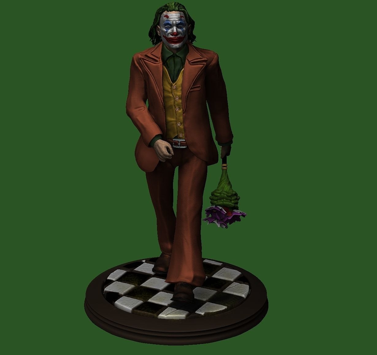 Joker with rose from DC