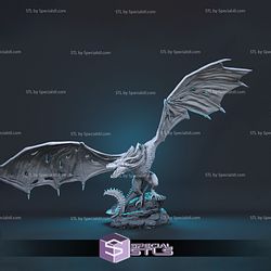 Viserion Ice Dragon STL Files Game of Throne