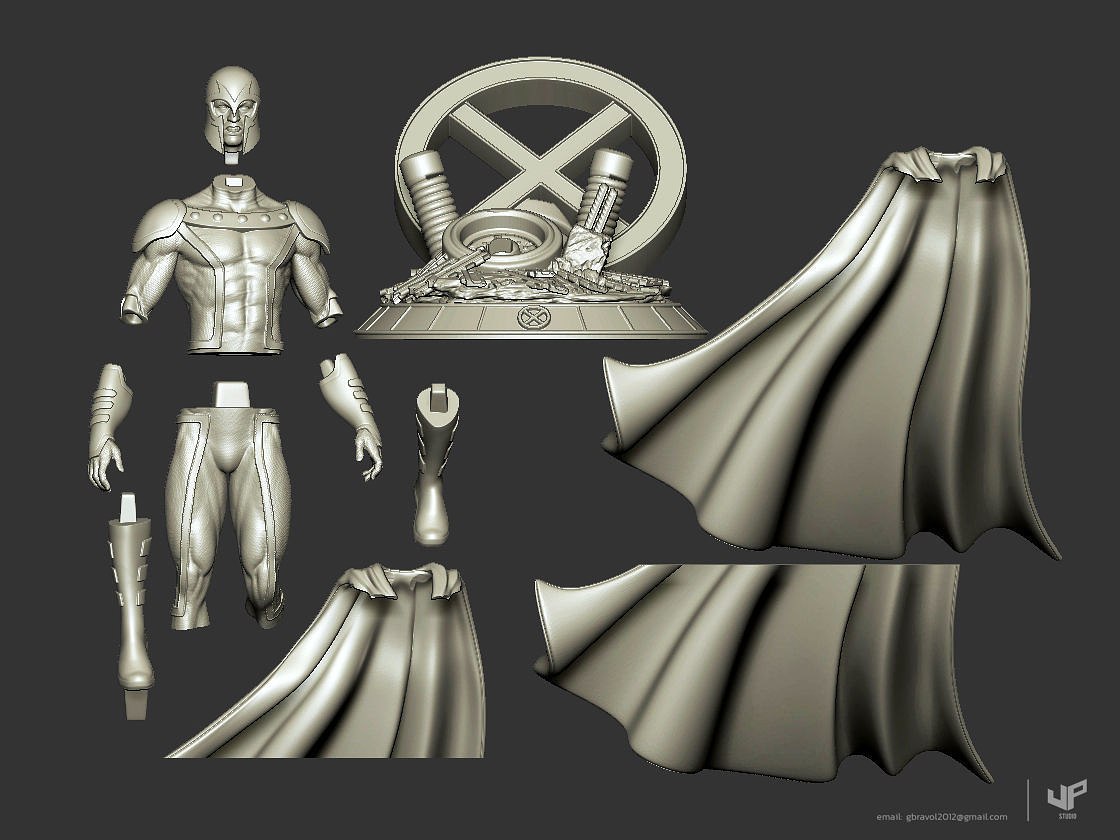 Magneto Standing Pose from X-men